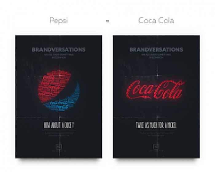 Известные бренды примерили на себя логотипы конкурентов