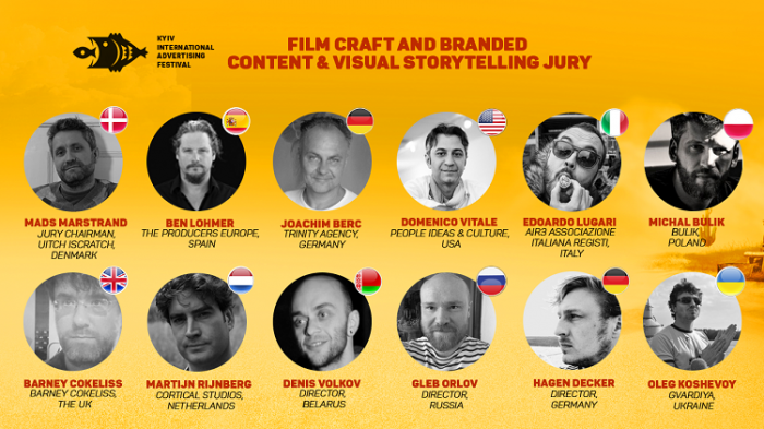 17-й КФМР объявляет жюри конкурсов FILM CRAFT и BRANDED CONTENT & VISUAL STORYTELLING