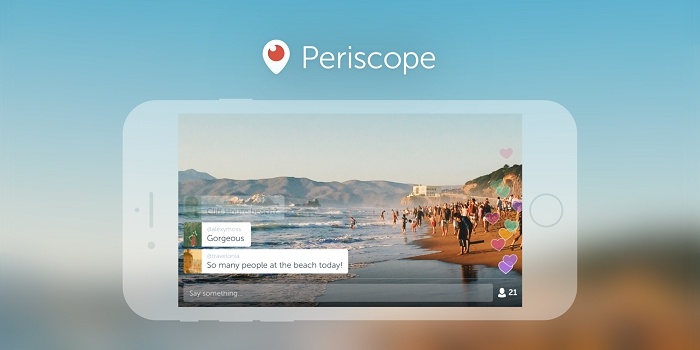 Periscope позволит рисовать поверх трансляций