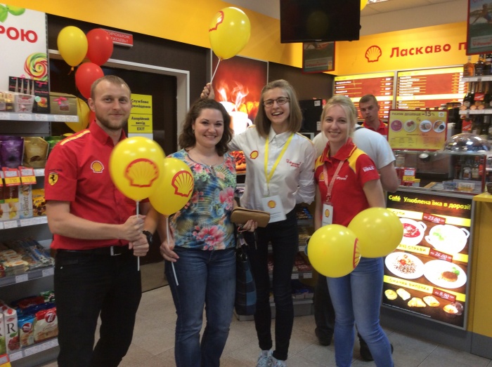 Пятница в особой атмосфере на АЗС SHELL 