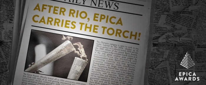 Epica Awards представляет новую категорию – Olympic Games