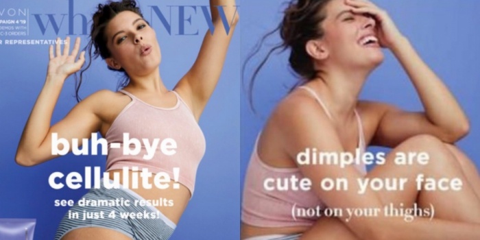 Avon оказалась в центре скандала из-за антицеллюлитной кампании