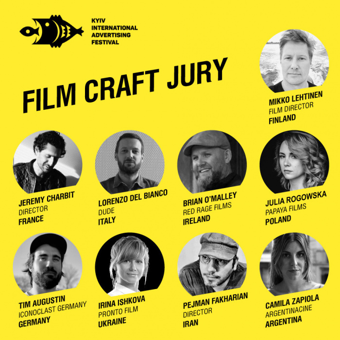 КМФР 2020 знайомить з членами журі Film Craft