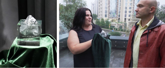 Украинский художник создал дизайн награды музыкальной премии Аprize