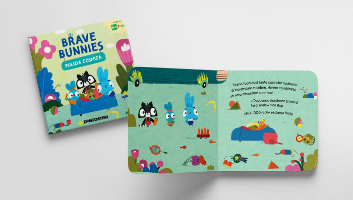 В Італії вийшли книги за мотивами українського серіалу для дітей BRAVE BUNNIES
