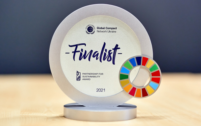 Компания Carlsberg Ukraine стала финалистом конкурса Partnership for Sustainability Award 2021 за совместный проект с AB InBev Efes Украина
