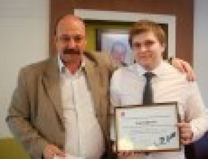 Награжден победитель промежуточного конкурса  2012 года им. Игоря Ткаченко