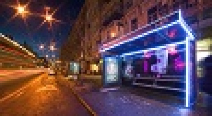 Неоновая остановка для  дезодоранта Garnier NEO