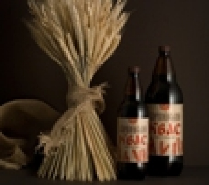 Дизайн кваса «Старокиевский» от студии графического дизайна Юрка Гуцуляка 